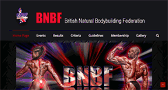 Desktop Screenshot of bnbf.co.uk